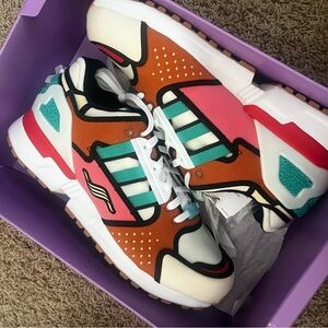 adidas ZX 10000 Krusty Burger Sneakers - Purple